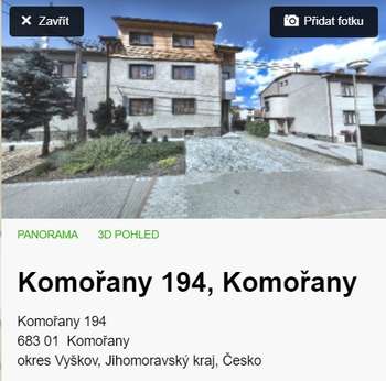 Obrázek stroje ADRESA